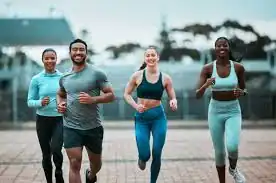 Achieving the Perfect Tone: How Often Should You Exercise for Results? 3 image of man and 3 women doing cardio exercise Harrogate to help tone and remove fat from the body.